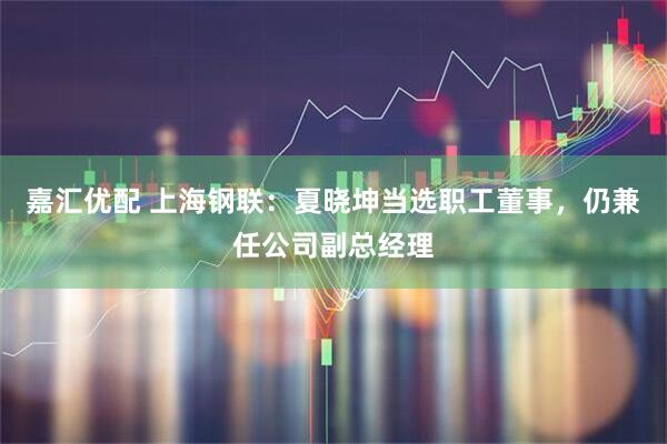 嘉汇优配 上海钢联：夏晓坤当选职工董事，仍兼任公司副总经理
