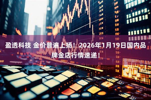 盈透科技 金价普遍上扬！2026年1月19日国内品牌金店行情速递！