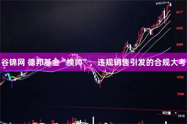 谷锦网 德邦基金“换帅”，违规销售引发的合规大考
