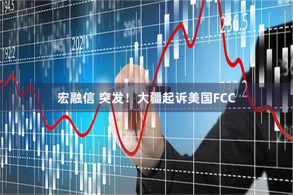 宏融信 突发！大疆起诉美国FCC